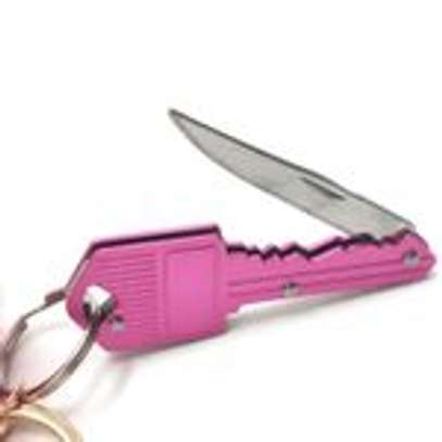 Defense Keychain Hot Spray /Mini Knife Holder Set image 2