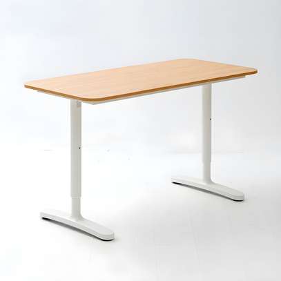140cm Adjustable Height Desk for Home Office image 1