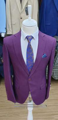 Purple casual blazers image 1