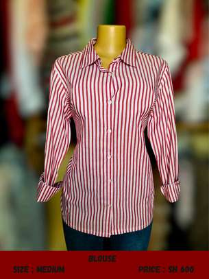 Striped blouse image 3