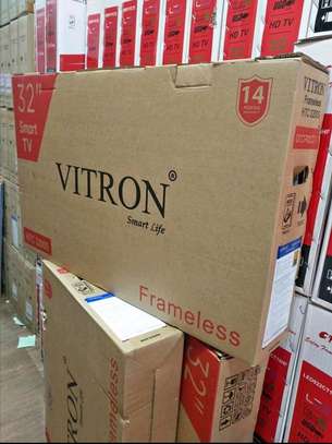 32 Vitron Frameless Smart Television +Free wall mount image 1