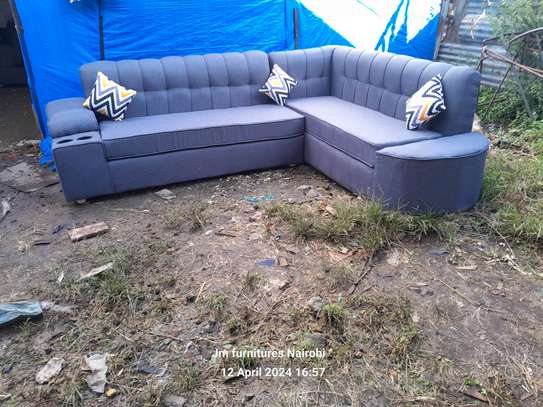 Grey 6seater l seat sofa set on sell at jm furnitures image 1