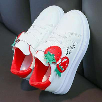 Kids strawberry sneakers: size 27__35 image 3