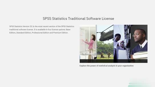 IBM SPSS Statistics 26.0 (Windows/Mac OS) (Multi-user) image 3