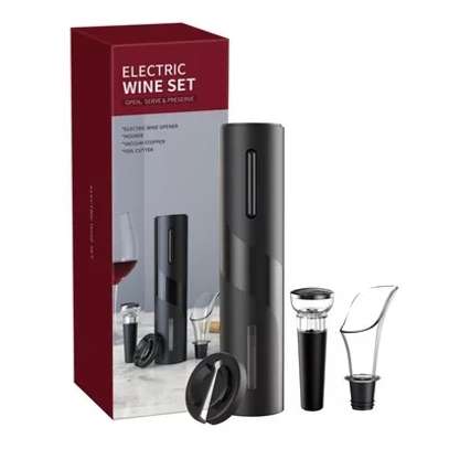Electric wine opener, battery charged image 3