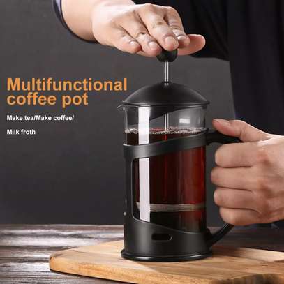 800mls French press tea & coffee maker plunger image 1