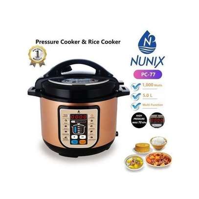 2in1 , 5lts Electric Pressure And Rice Cooker image 1