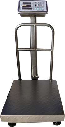 Weighing Scale with Safety Barrier - Grey, 300 kg image 3