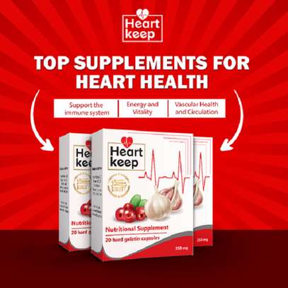 Heart Keep Supplement Normalizes The Blood Pressure image 1