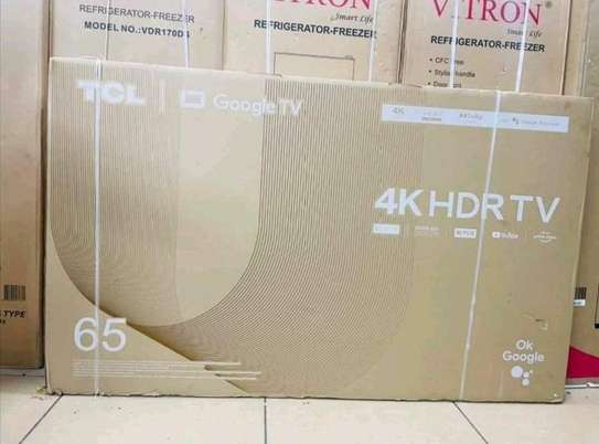 65 P735 smart UHD 4K Frameless Google TV +Free wall mount image 1