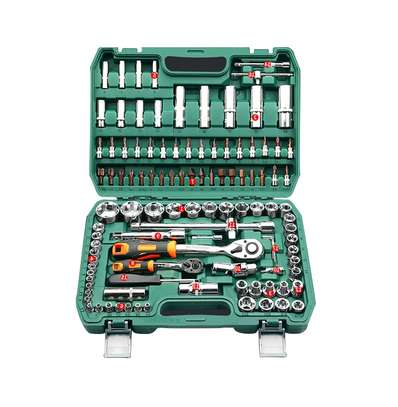 108 piece general auto repair tool kit image 1