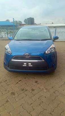 Toyota Sienta non hybrid blue color 2018 fully loaded. image 10
