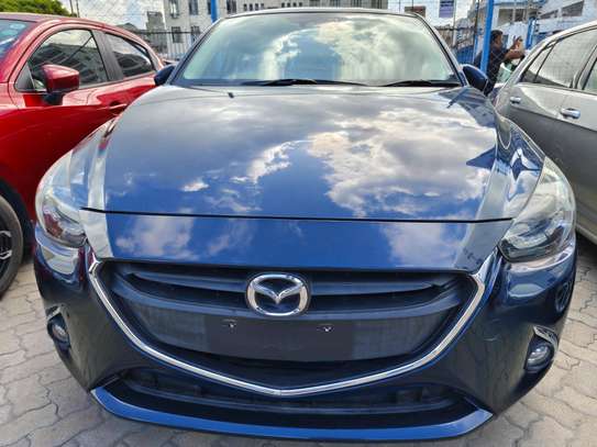 Mazda Demio petrol dark Blue 2017 image 8