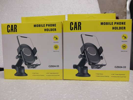 Adjustable Car Phone Holder with Suction Cup CZ024-33 image 2