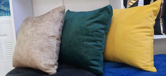 Beautiful brown cushion covers image 4