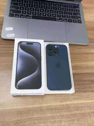 Apple Iphone 15 Pro 1Tb Titanium Blue And Airpods image 2