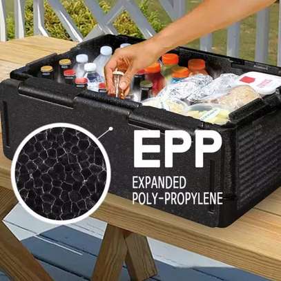 Foldable, waterproof picnic storage box image 1