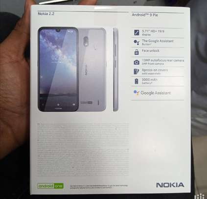 Nokia 2.2, 5.71" IPS LCD Display,16GB+2GB ,13MP Camera,(Dual SIM),Black-new image 1