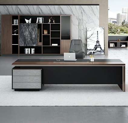 1800mm Premium Wooden Executive Office Desk image 2
