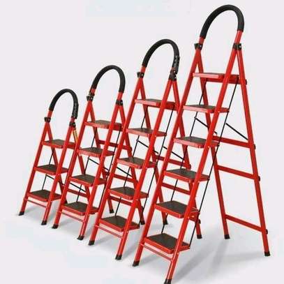 Steel step ladder image 1