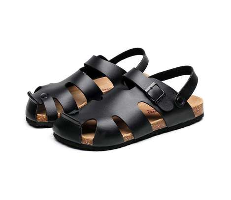 Cork sandals in stock image 6