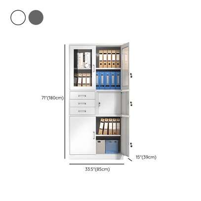 Office Cabinet: 2 Door Cabinet With Paper And Document Safe image 6