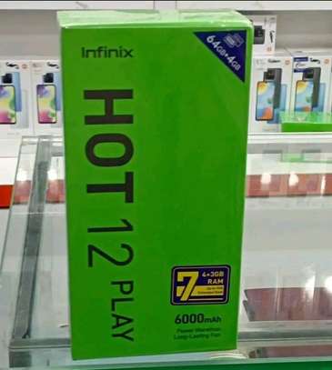 Infinix Hot 12 Play, 6.82", 64GB + 4GB RAM, 6000mAh image 1