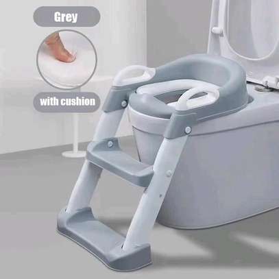 Baby potty training toilet seat with ladder image 4