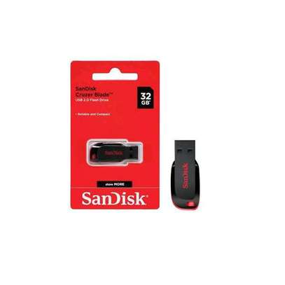 SanDisk Cruzer Blade 32GB USB Flash Disk drive image 1