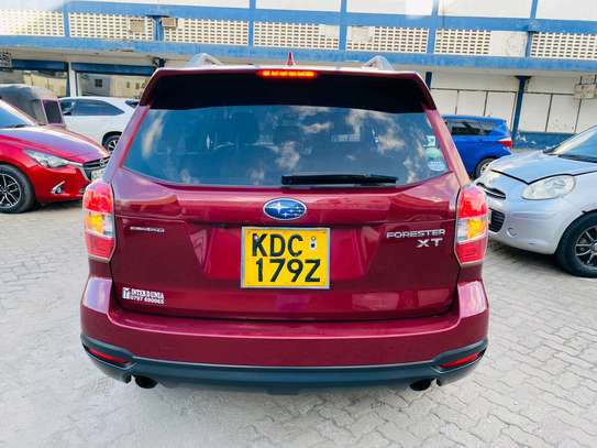 Subaru forester XT 2015 red used image 3