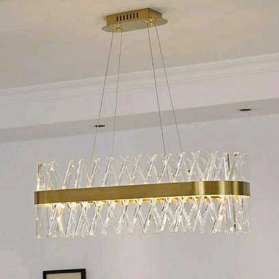 *Modern Rectangle Crystal Contracted Droplight Luxury Lamp image 3