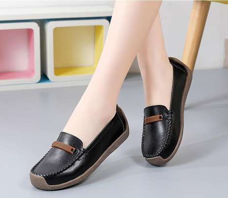 Womens flat sales black loafers