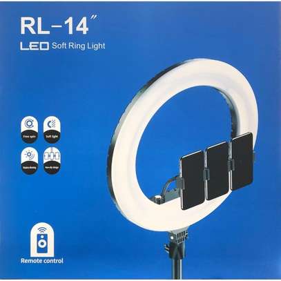 Ring Lamp 14 Inch LED Ring Light Dimmable image 1