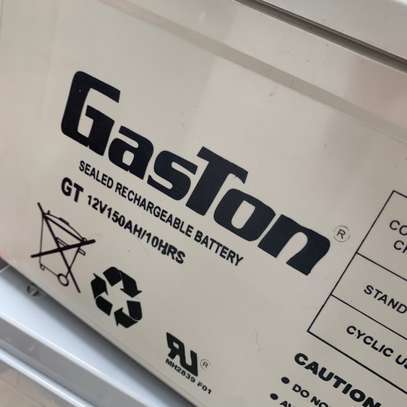 Gaston Rechargeable 150ah 12v Backup battery image 3