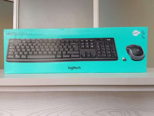 Logitech Mk270 Keyboard and Mouse Combo image 1