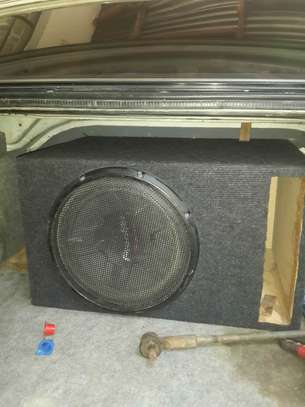 Pioneer 1400Watts Double Coil Subwoofer With Cabinet image 3