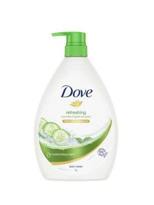 Dove refreshing shower gel 1 liter image 3