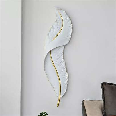 Minimalist Nordic creative feather light image 2