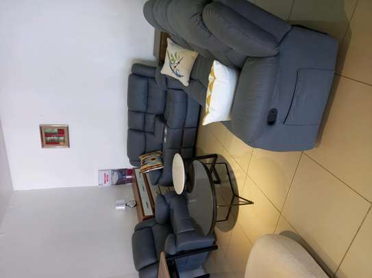 Recliner sofa set (6-seater) image 1