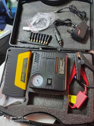 Car jump starter power bank with air compressors image 1