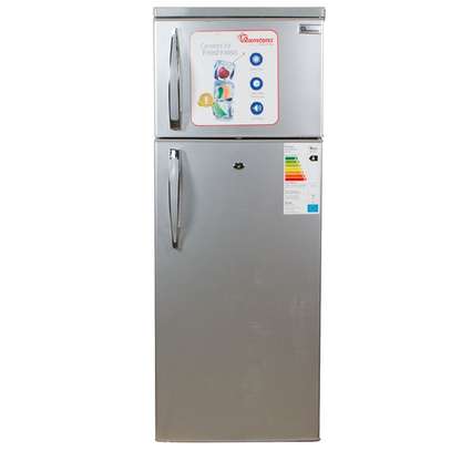 213 LITERS 2 DOOR DIRECT COOL FRIDGE, SILVER- RF/217 image 1