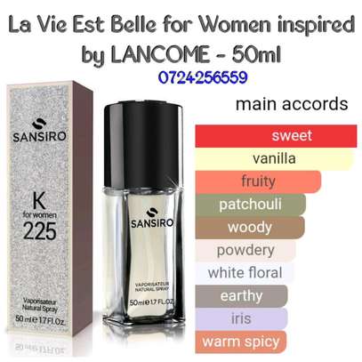 K225 - Sansiro La Vie Est Belle Perfume for Women 50ml image 1
