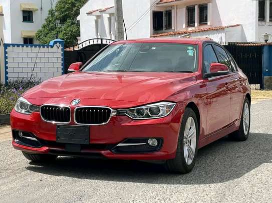 BMW 320d redwine diesel image 3