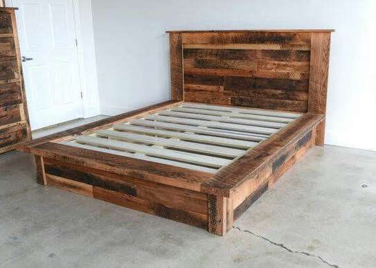 Rustic Furniture bed image 2