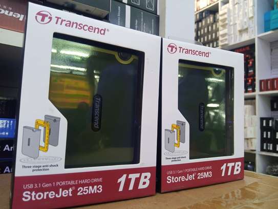 Transcend 1TB Trusted Quality External Harddisk Hard Drive image 1