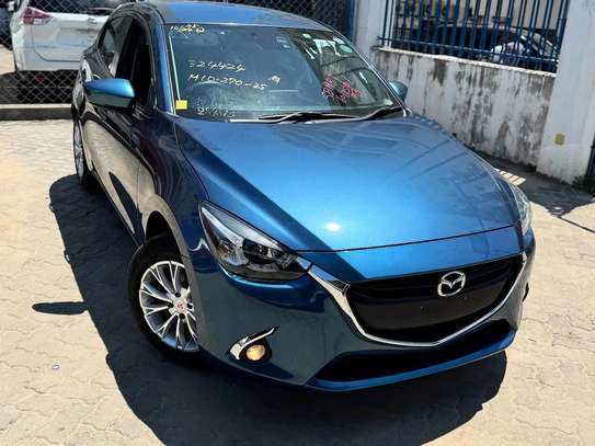 Mazda Demio Petrol Sport blue 2018 image 1