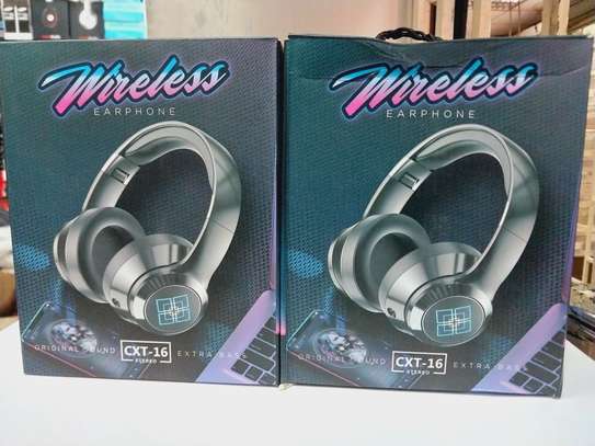 Wireless Bluetooth-Compatible Headphones Stereo Sound Max image 3