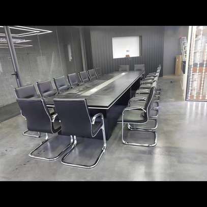 Simplicity Pro Conference Set- Long MDF Table & Chair image 5