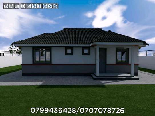 Simple and beautiful master ensuite 2 bedroom house image 3