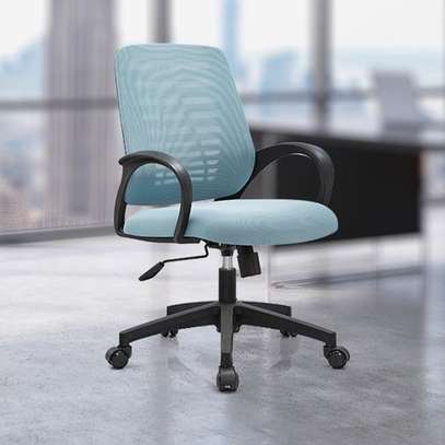 Office Chair :  Black Clerical Swivel Office Chair image 1